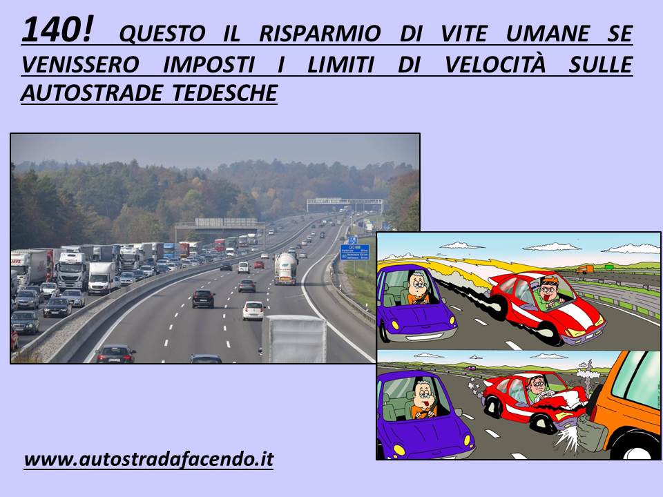Autostrade tedesche senza limiti di velocità: Der Spiegel calcola i benefici di istituire i 130 km/h